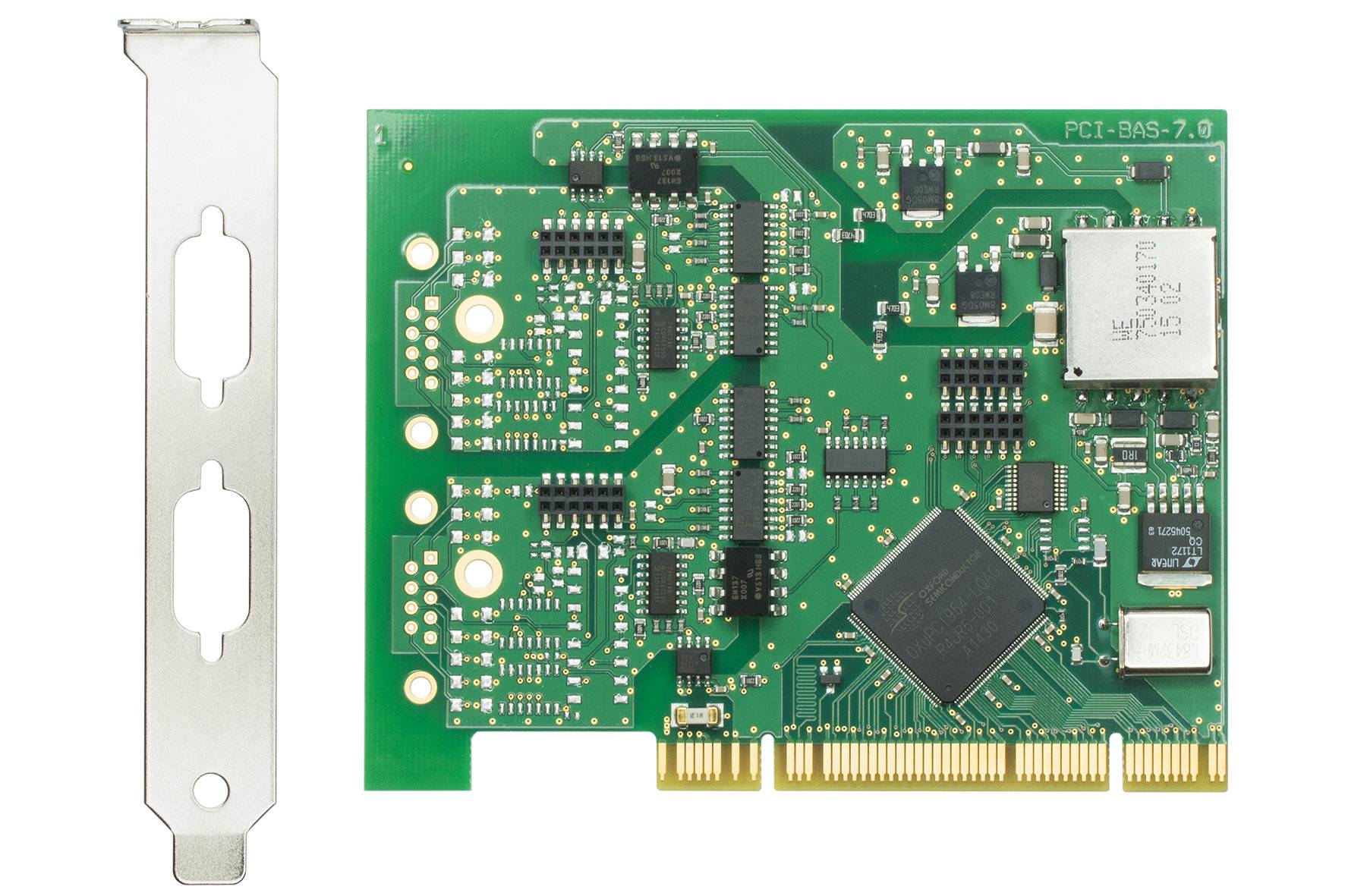 Serielles PCI - Basisboard, 1kV isoliert