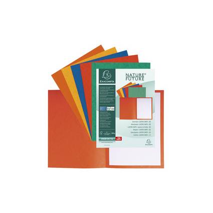 EXACOMPTA Aktendeckel, DIN A4, farbig sortiert