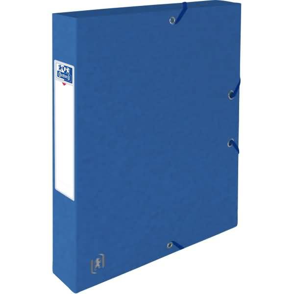 Sammelbox Top File+ A4 40mm 390g/qm Multistrat blau