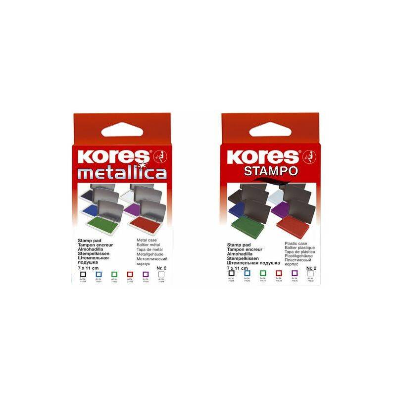 Kores Stampo - Handstempelkissen - Grün - 70
