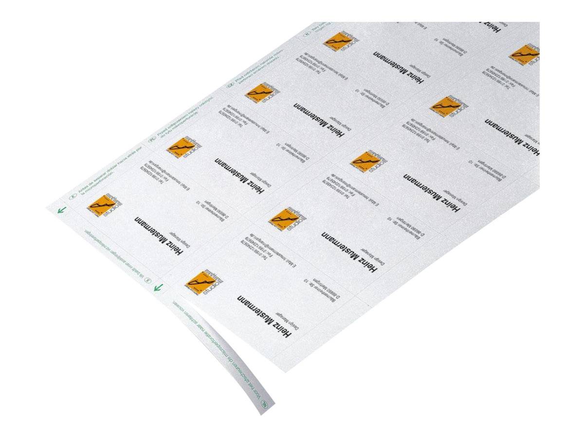 Sigel DP839 - Mikro-perforiert - hochweiß - 85 x 55 mm - 200 g/m² - 150 Karte(n) (15 Bogen x 10)