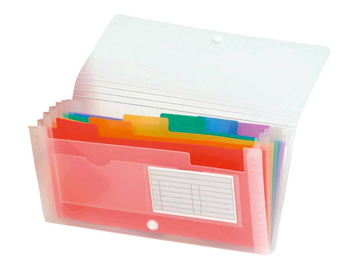 Exacompta Crystal - Schriftenordner - 7 Fächer
