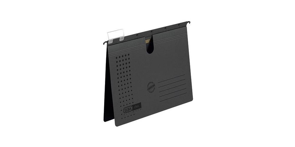 ELBA Hängehefter chic® ULTIMATE® DIN A4 240g/m² Karton anthrazit 5