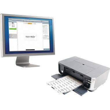 DURABLE Einsteckschild BADGEMAKER® 61 x 150 mm (B x H) 150g/m² Karton