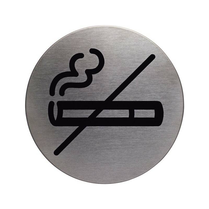 DURABLE Piktogramm "Rauchen-Nein", Durchmesser: 83 mm