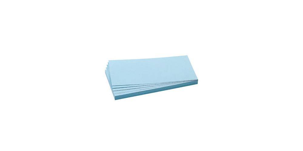 FRANKEN Moderationskarte 20,5 x 9,5 cm (B x H) 130g/m² Altpapier 100