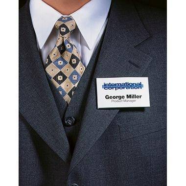 DURABLE Namensschild CLICK FOLD 90 x 54 mm (B x H) Kombiklemme