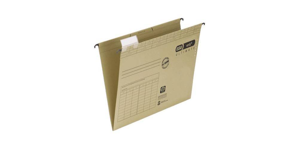 ELBA Hängemappe vertic® ULTIMATE® DIN A4 240g/m² Karton naturbraun