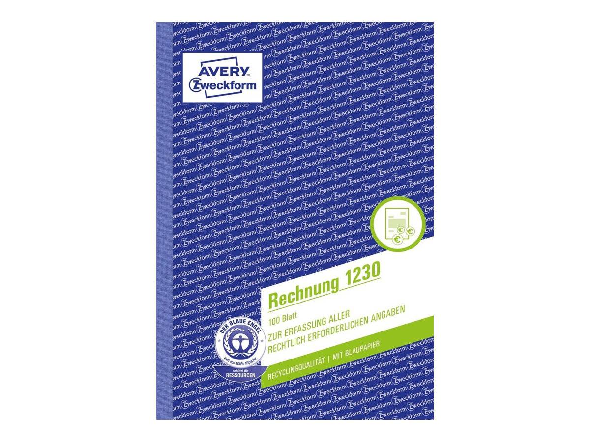 Avery Zweckform - Rechnungsformular - 100 Blatt