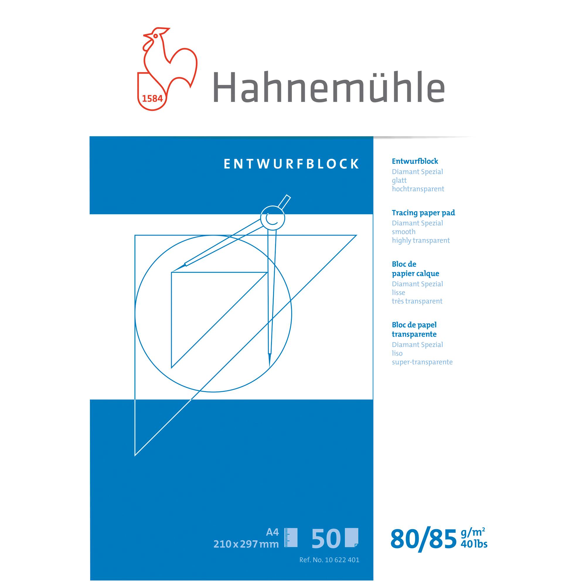 Hahnemühle Skizzenblock FineArt 10622401 DIN A4 80/85g 50Blatt