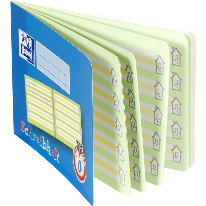 Oxford Schreiblernheft, DIN A5 quer, Lineatur: 0 / Bayern
