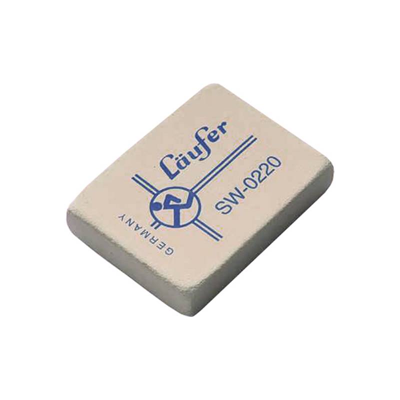 Läufer Naturkautschuk-Radierer SW, weich