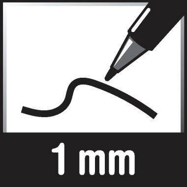STABILO Folienstift ® OHPen universal 1mm farbig sortiert nicht