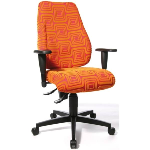 Bürodrehstuhl Lady Sitness retro-orange