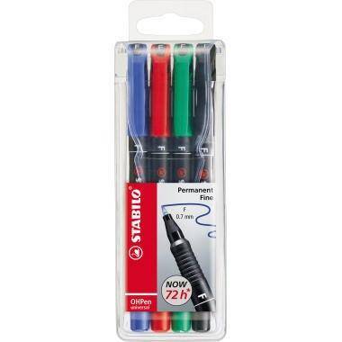 STABILO Folienstift ® OHPen universal 0,7mm farbig sortiert nicht