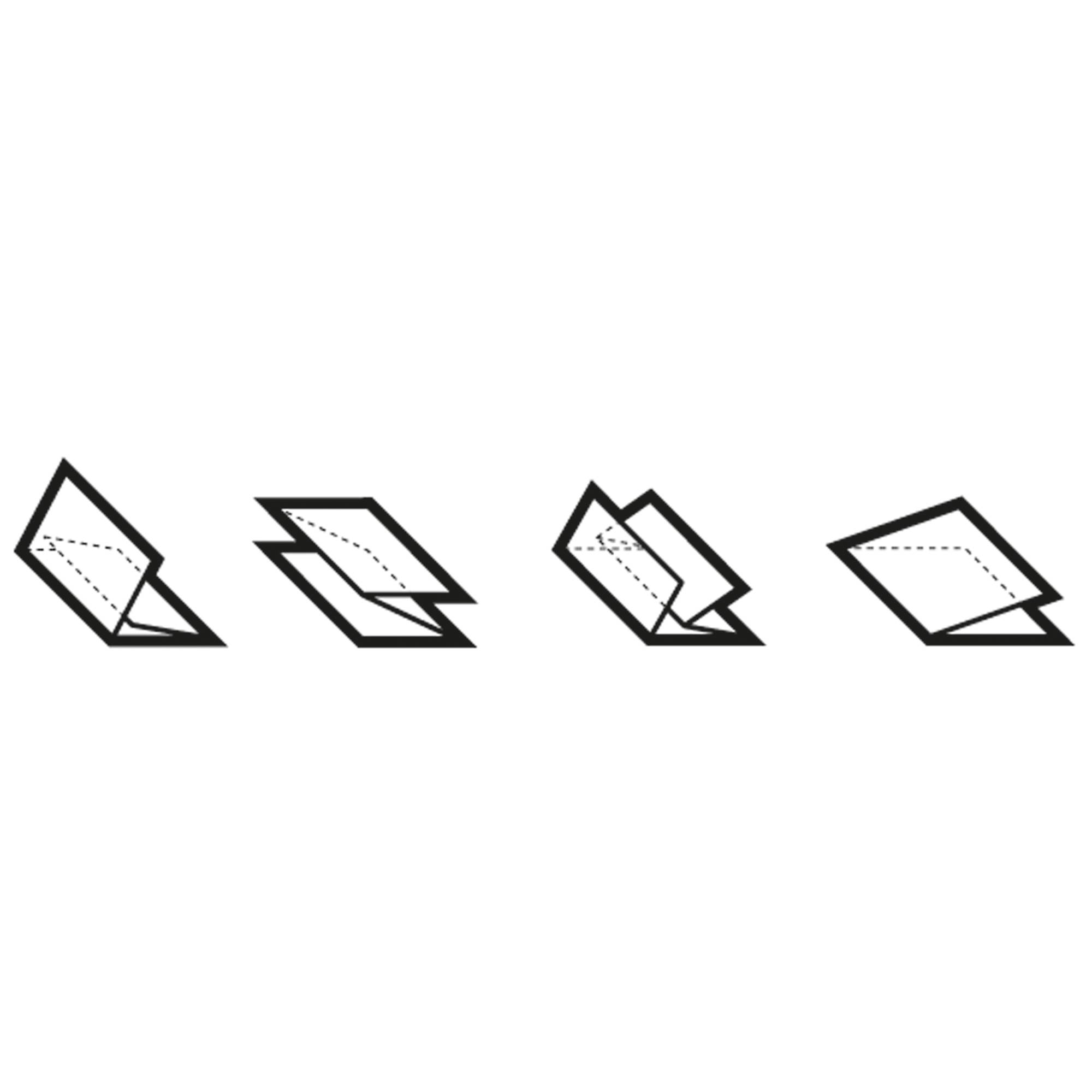 IDEAL Falzmaschine 83060011 4Falzarten 115 Bl./Min. hellgrau