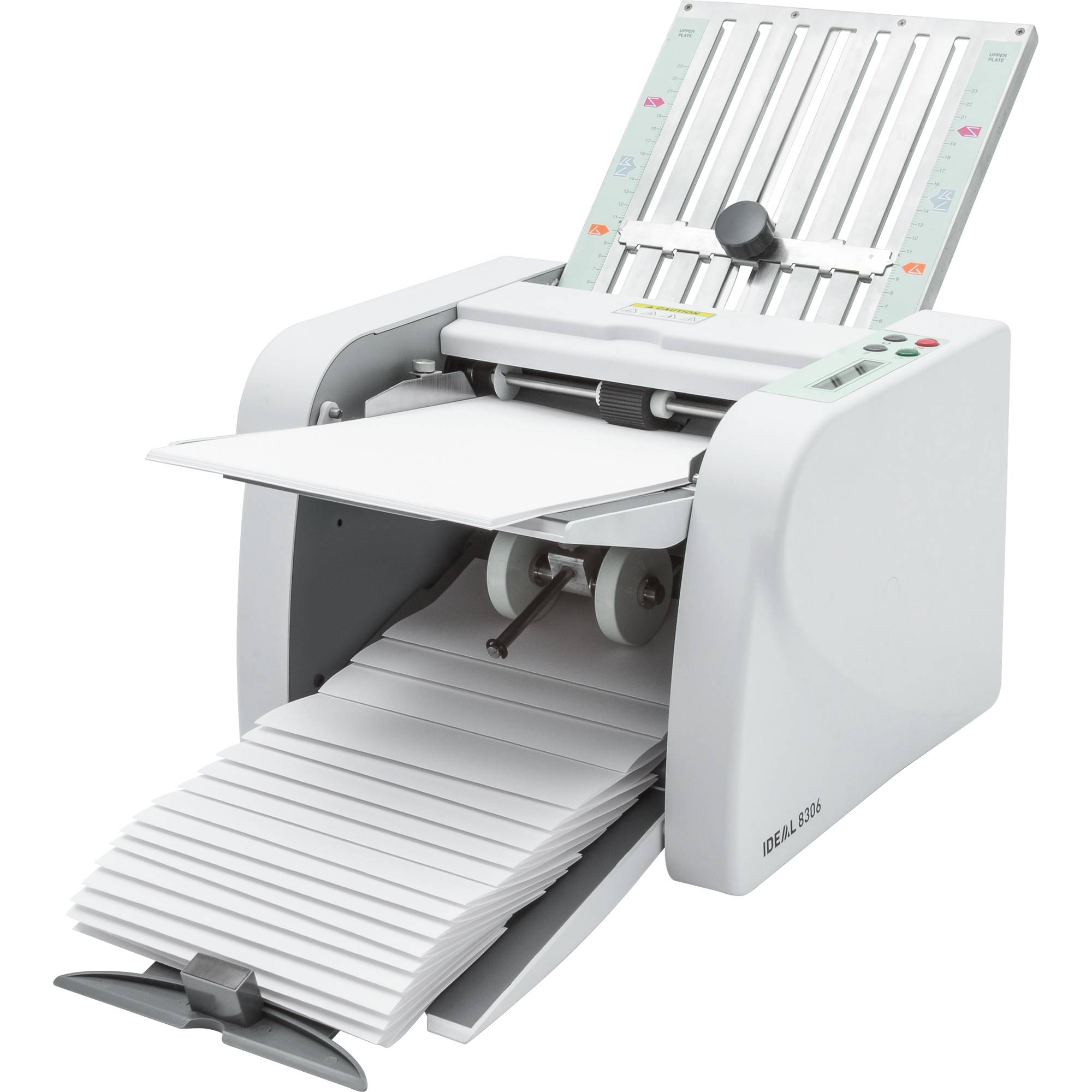 IDEAL Falzmaschine 83060011 4Falzarten 115 Bl./Min. hellgrau