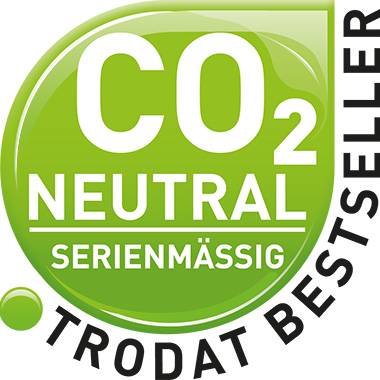 trodat Wortbandstempel Printy Dater 20448 46x4mm grau/schwarz