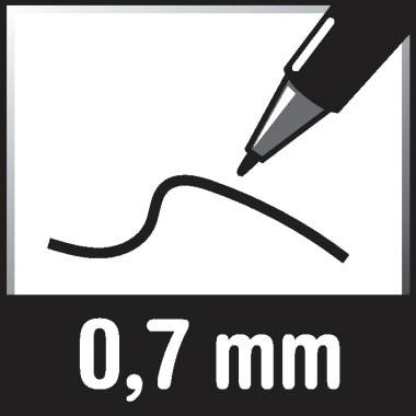 STAEDTLER Feinmine Mars micro carbon 250 07-HB 0,7mm 12 St./Pack.