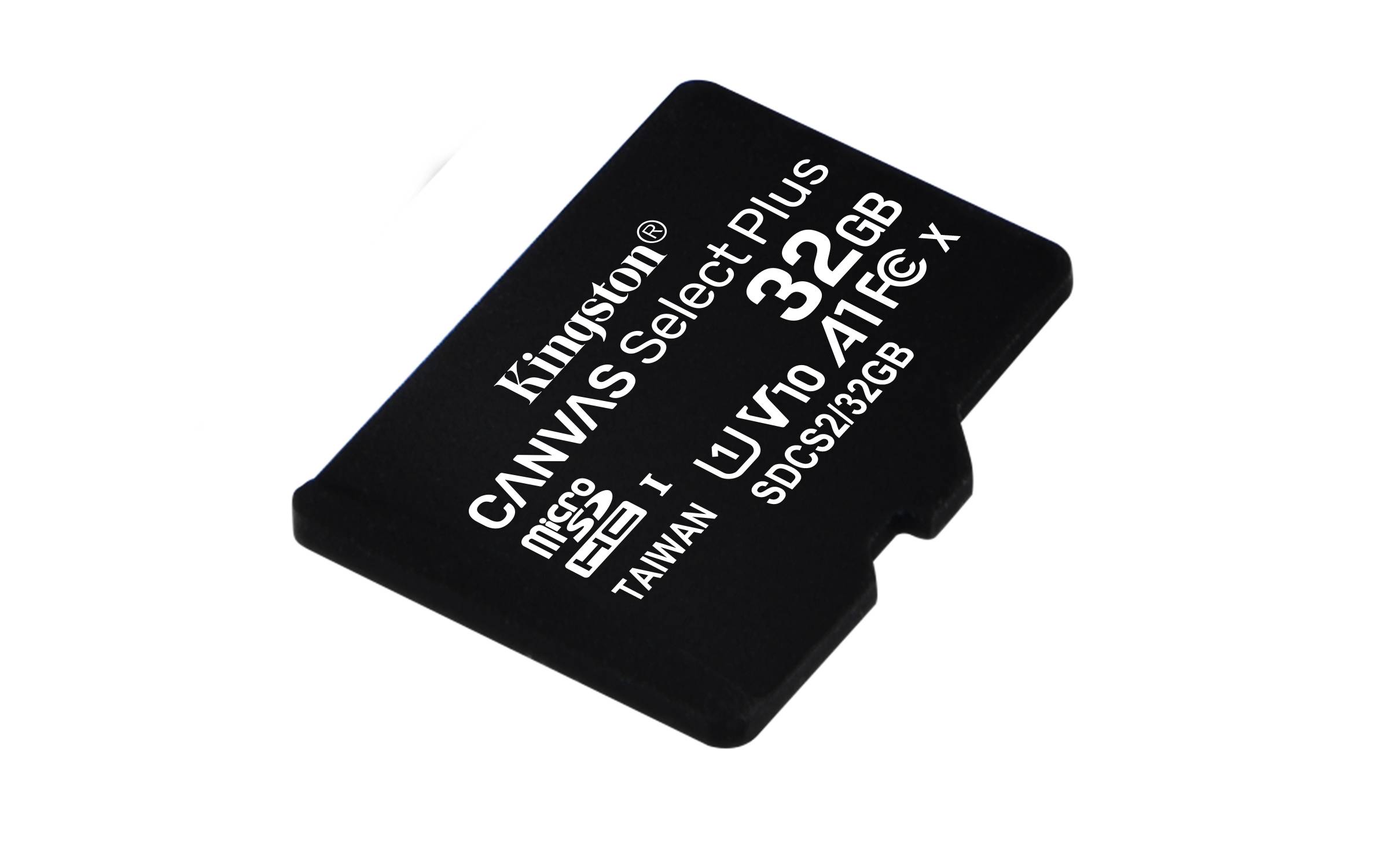 Kingston Canvas Select Plus - Flash-Speicherkarte (microSDHC/SD-Adapter inbegriffen)