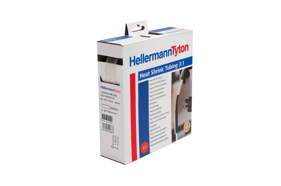 HellermannTyton Warmschrumpfschlauch HIS-3-6/2-POX-CL