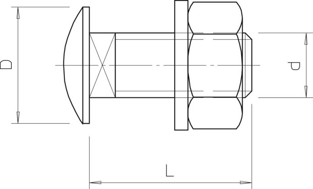 OBO Bettermann Flachrundschraube FRS 8x16 A4 #6406653
