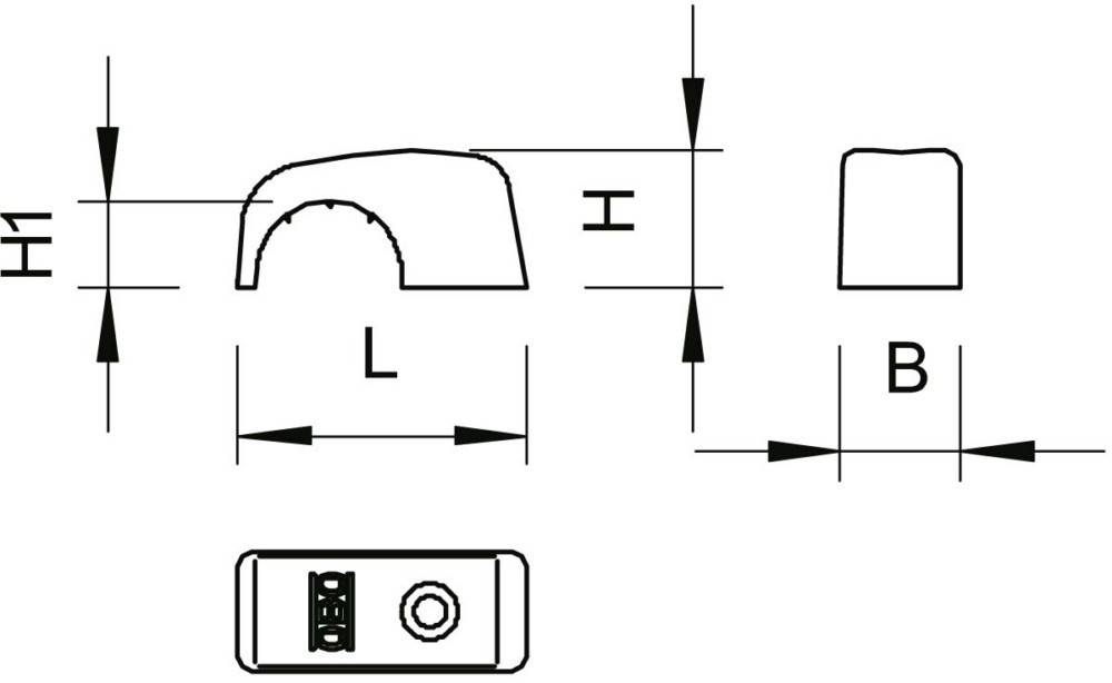 OBO Bettermann ISO-Nagelschelle 4032
