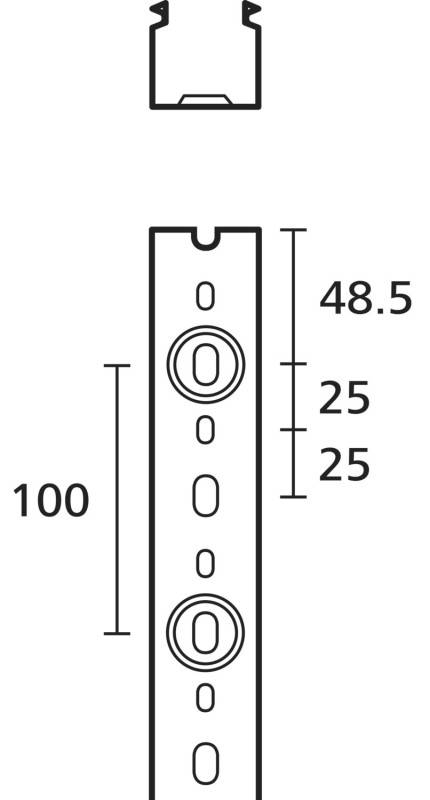 HellermannTyton Verdrahtungskanal HTWD-PN-40X60