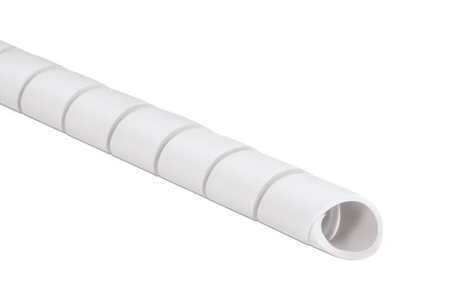 HellermannTyton Spiralschlauch SBPEFR4 WH-PE