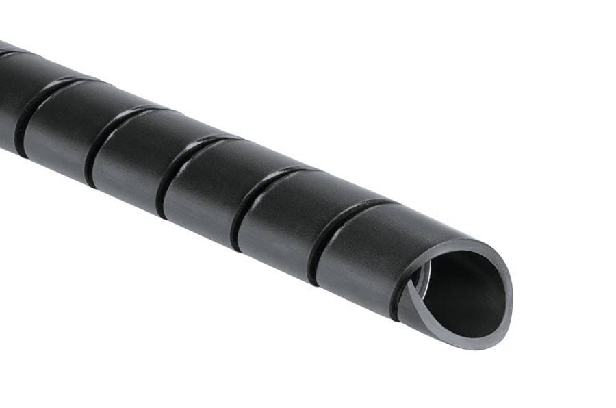 HellermannTyton Spiralschlauch SBPEFR16 BK-PE