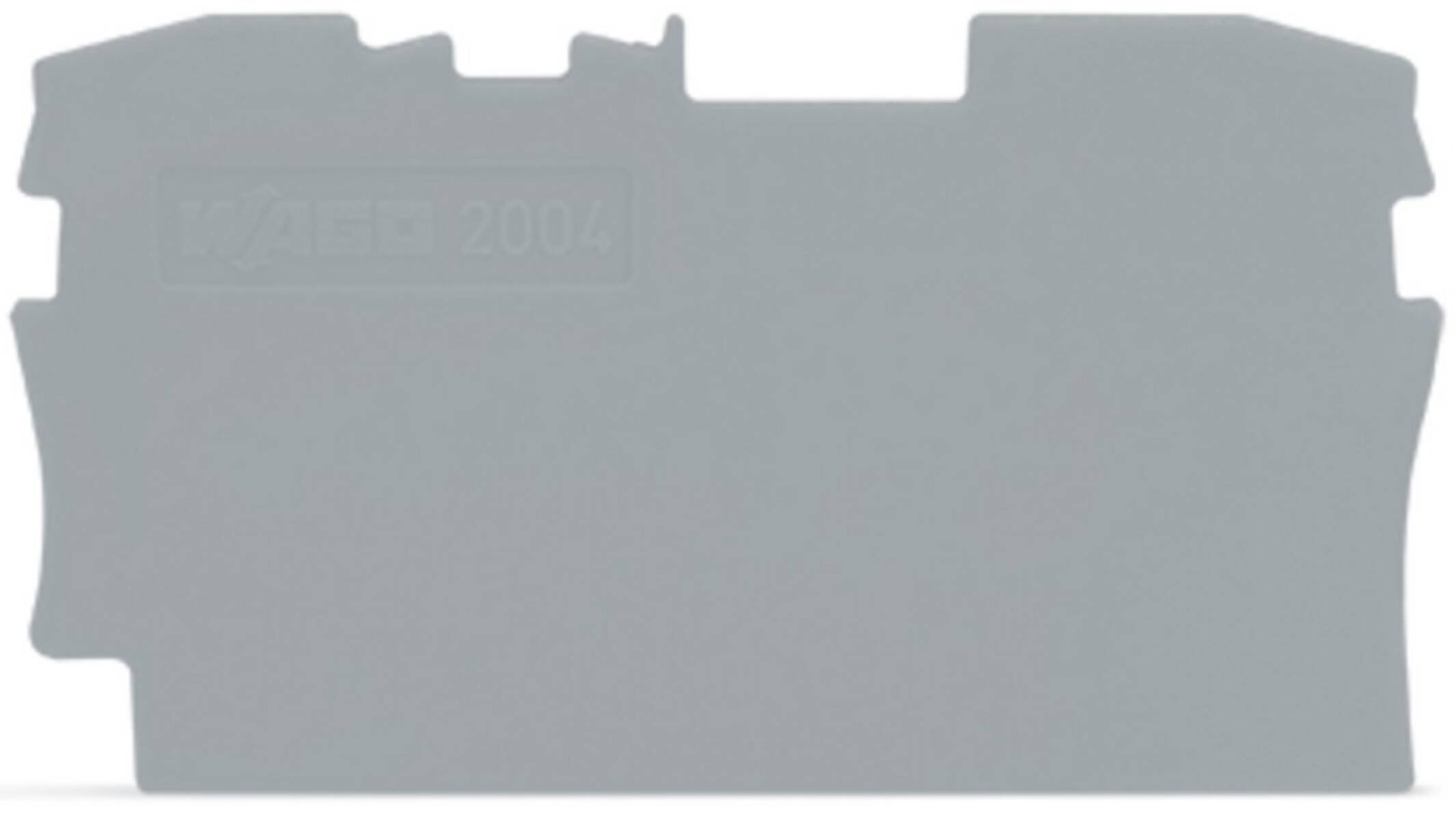 WAGO GmbH & Co. KG Abschluss-/Zwischenplatte 2004-1291