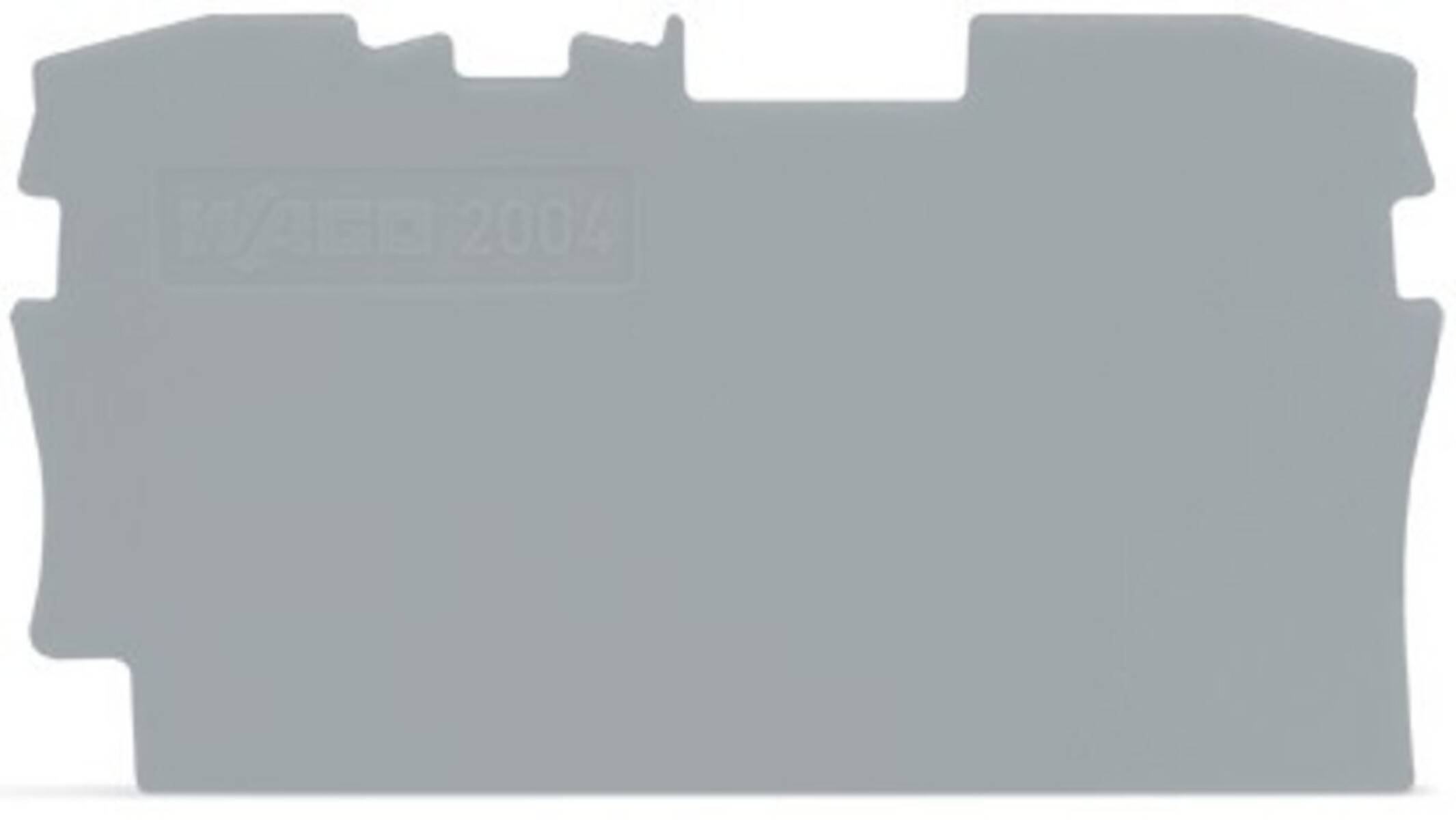 WAGO GmbH & Co. KG Abschluss-/Zwischenplatte 2004-1291