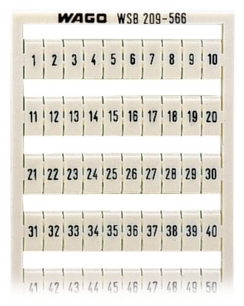 WAGO GmbH & Co. KG WSB-Bezeichnungssystem 209-566