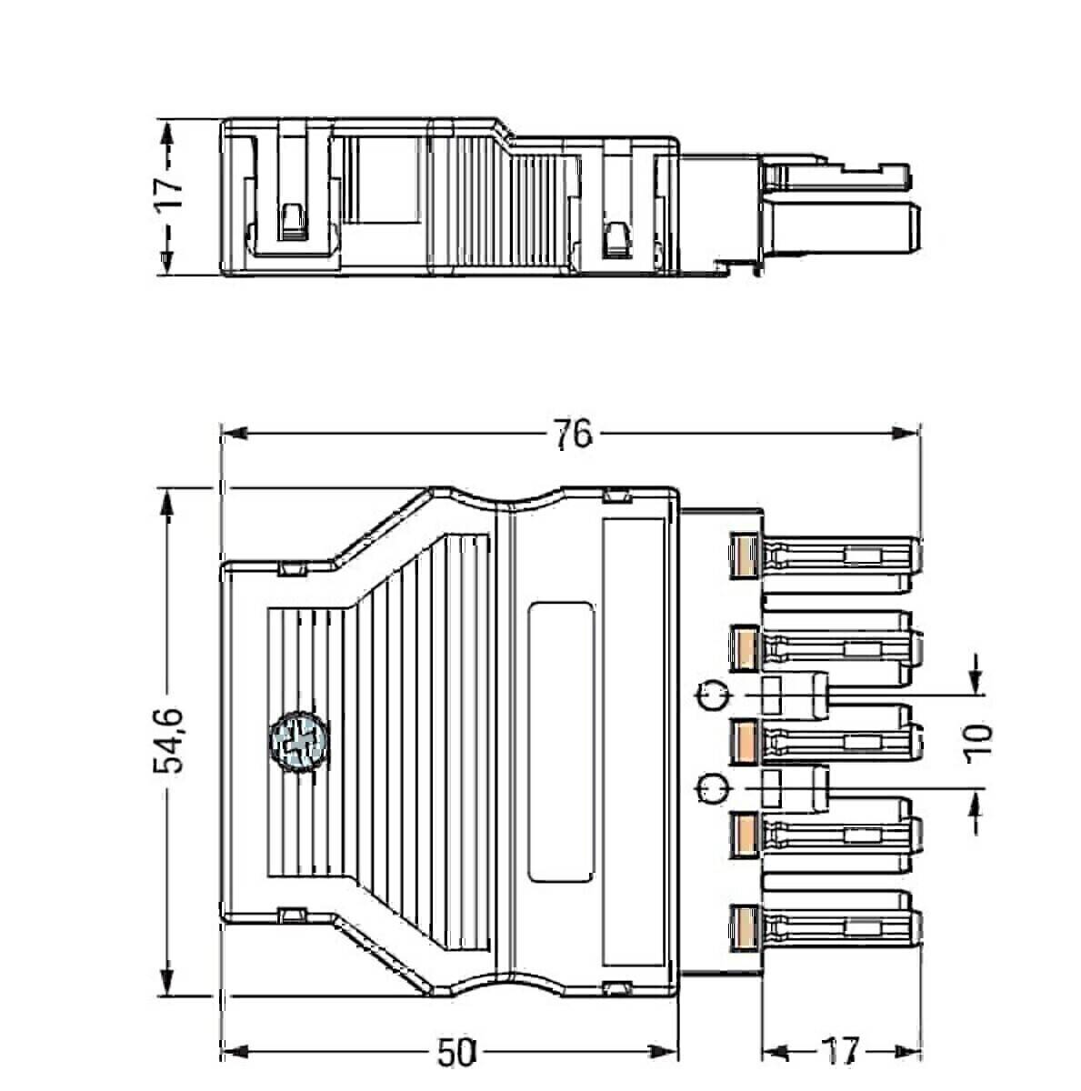 WAGO GmbH & Co. KG Buchse 770-105