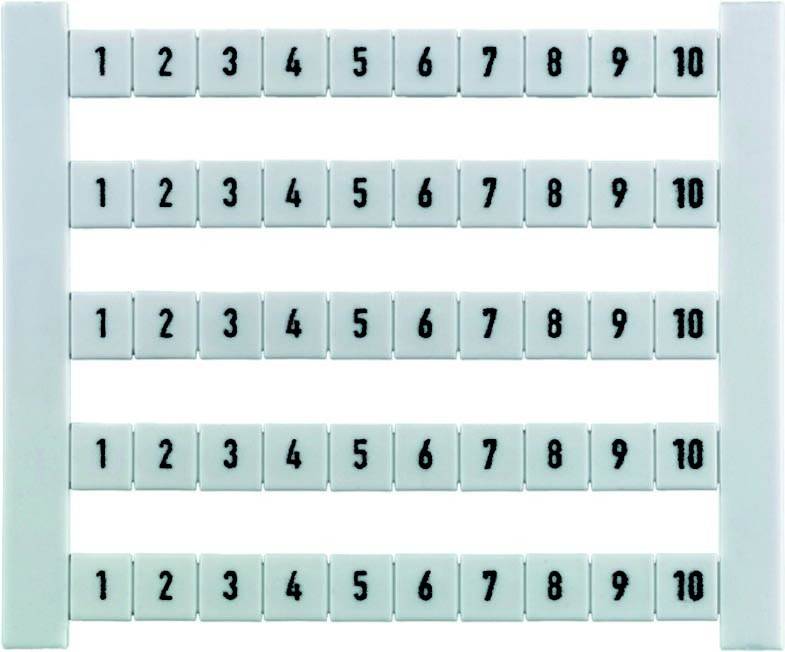 Weidmüller Klemmenmarkierer DEK 5 FWZ 1-10