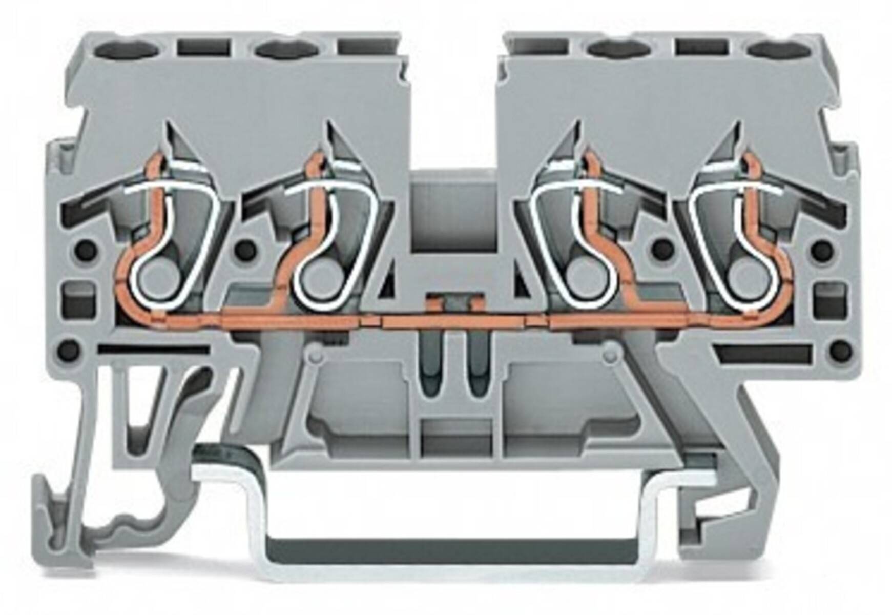 WAGO GmbH & Co. KG Durchgangsklemme 870-831
