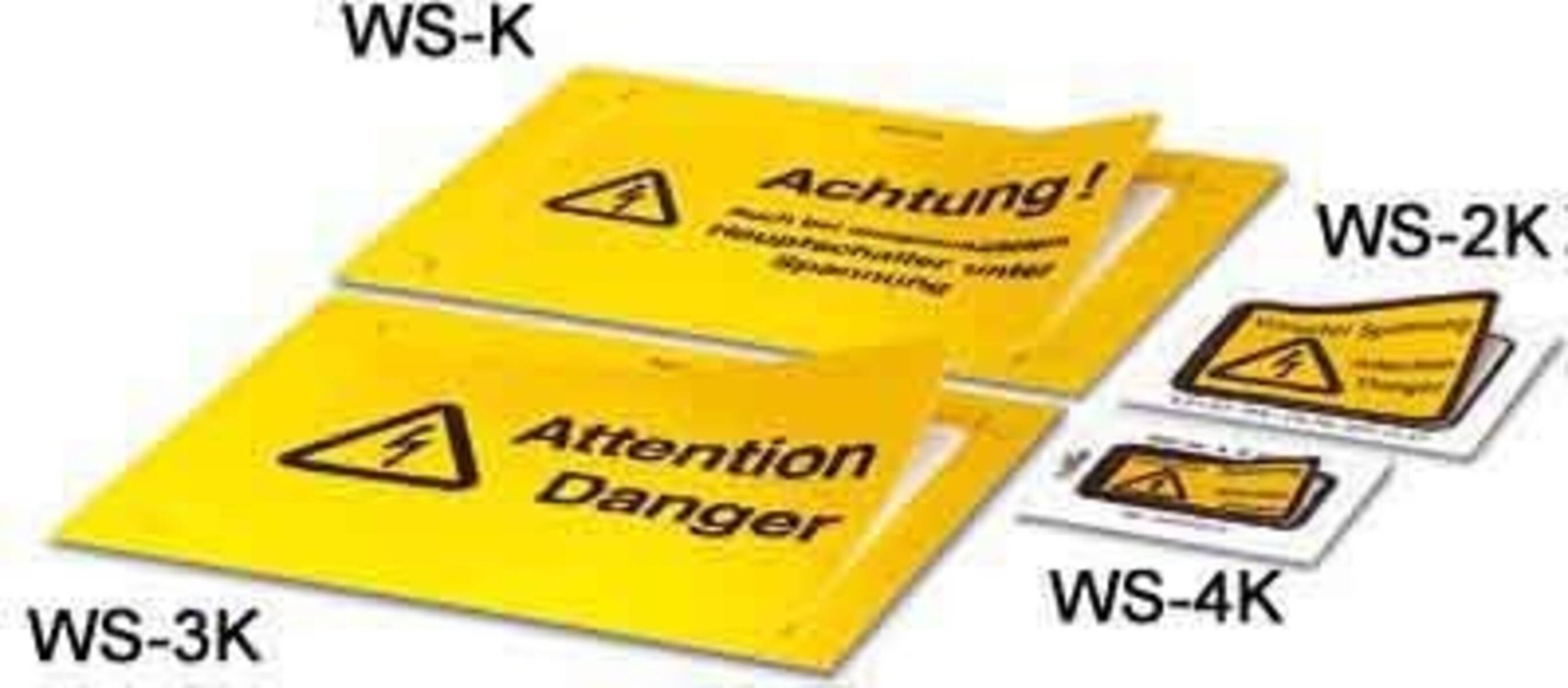 Phoenix Contact Warnschild WS-2K