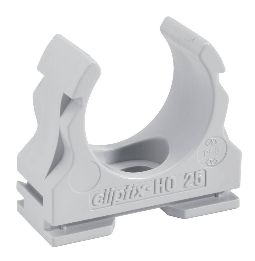 Fränkische Kunststoff-Klemmschelle clipfix-H0 40