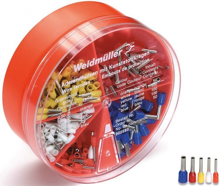 Weidmüller Aderendhülsenbox H-BOX 0,5-2,5QMM DIN