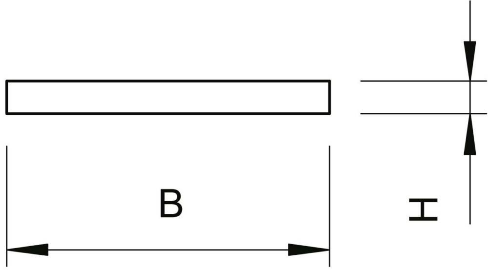 OBO Bettermann Bandstahl 5052 V4A 30x3.5/25m