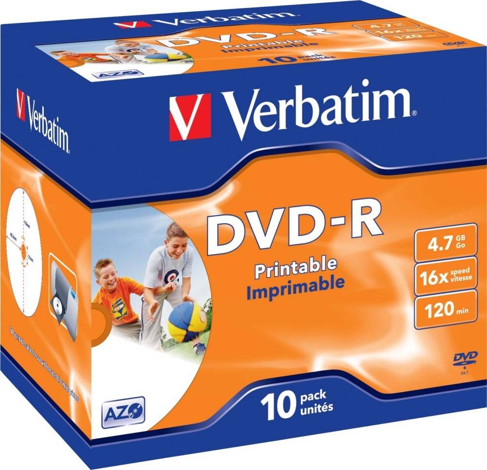 Verbatim DVD-R VERBATIM 43521(VE10)
