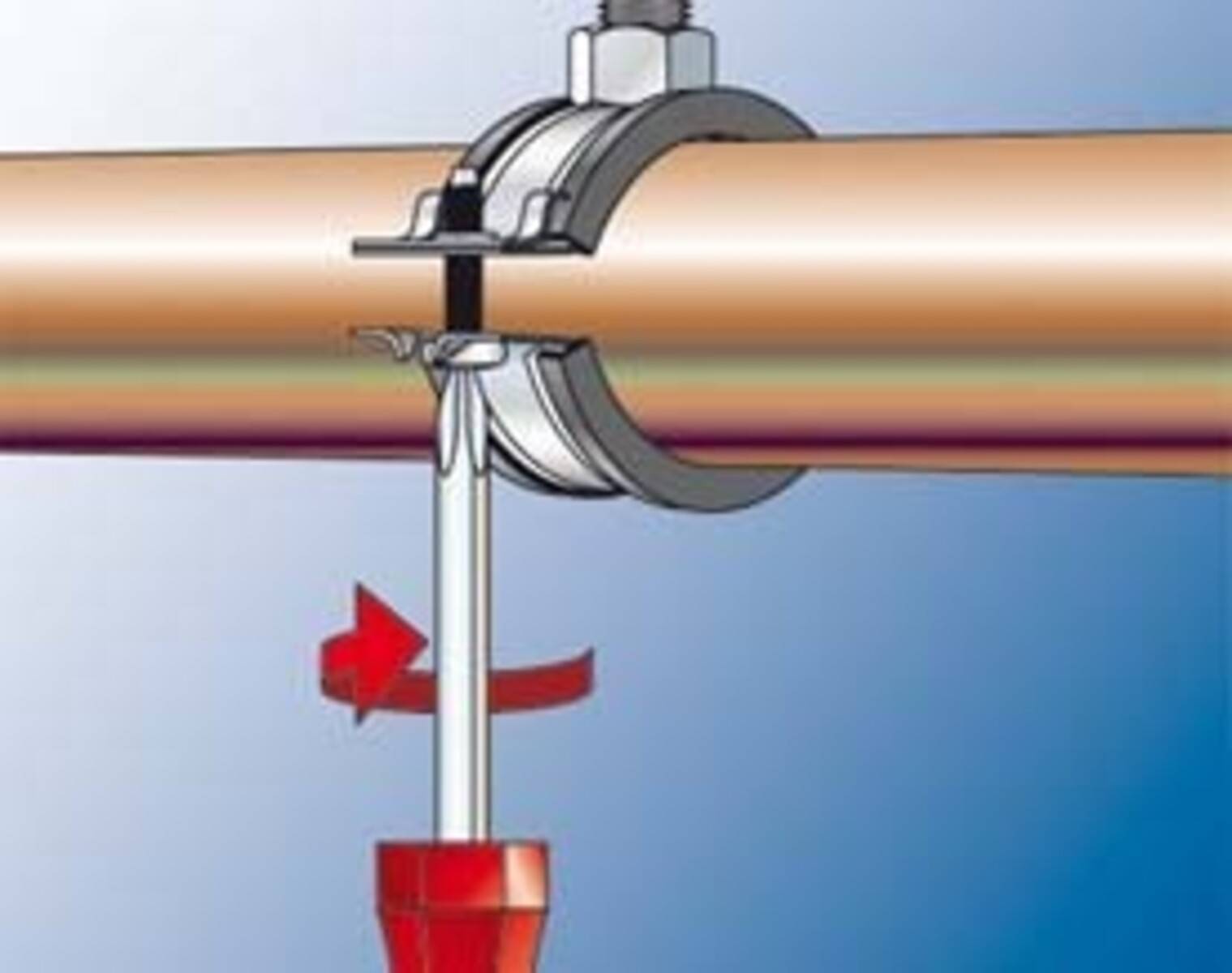 Fischer Deutschl. Gelenk-Rohrschelle FGRS plus 12-15
