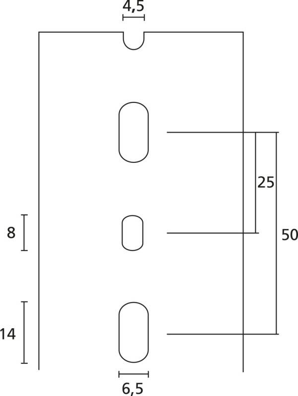 HellermannTyton Verdrahtungskanal HF HTWDHF-25X75-PC/ABS