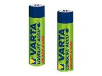 Varta Longlife - Batterie 2 x AAA - NiMH - (wiederaufladbar)