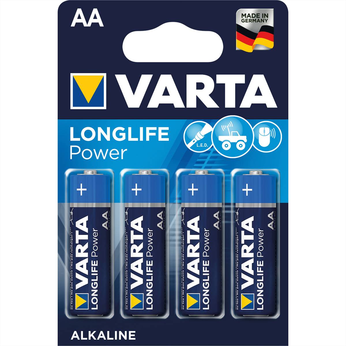 Varta High Energy 04906 - Batterie 4 x AA-Typ