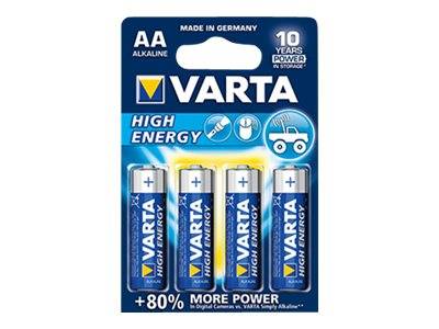 Varta High Energy 04906 - Batterie 4 x AA-Typ