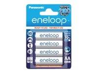 Panasonic eneloop BK-3MCCE - Batterie 4 x AA-Typ - NiMH - (wiederaufladbar)