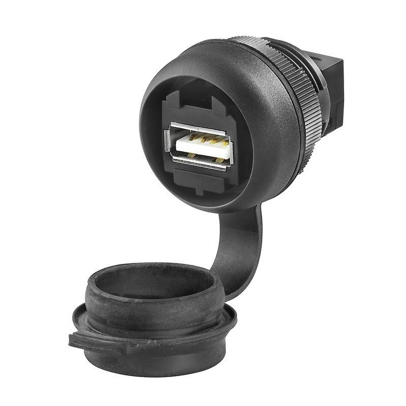 Weidmüller FrontCom MicroUSB Kupplung IE-FCM-USB-AB