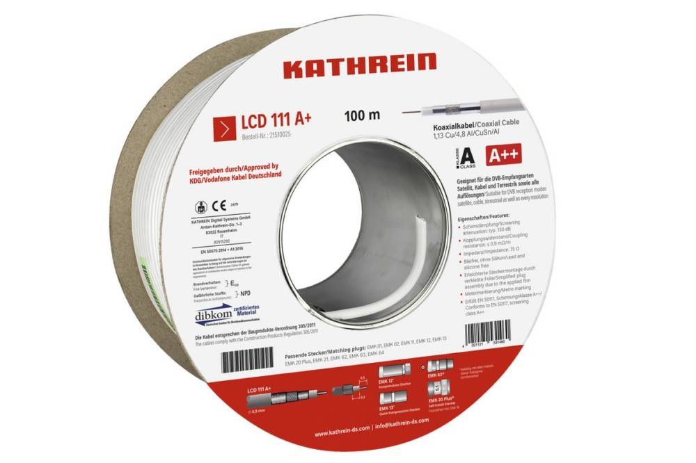 Eine Spule mit der Beschriftung 