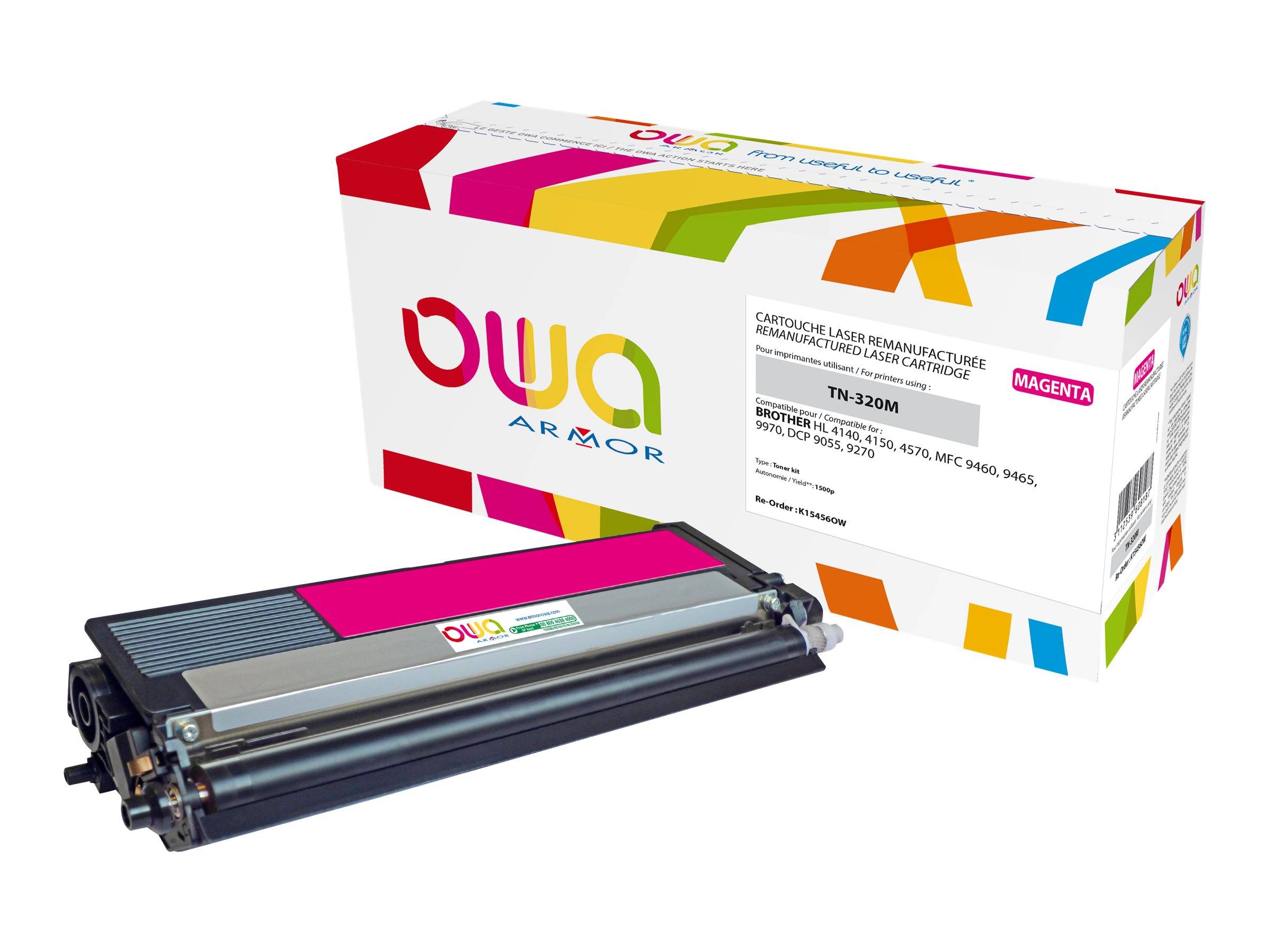 Armor OWA - Magenta - kompatibel - Tonerpatrone - für Brother DCP-9055 - DCP-927